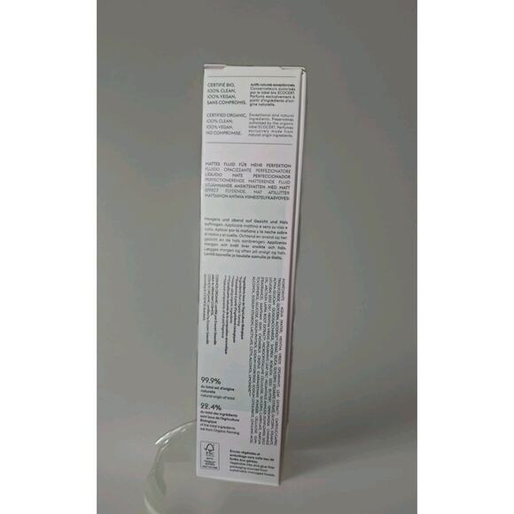 Patyka Paris Pure Matte Perfecting Fluid 40ml Organic Burdock Root Bio Skincare - Picture 3 of 4